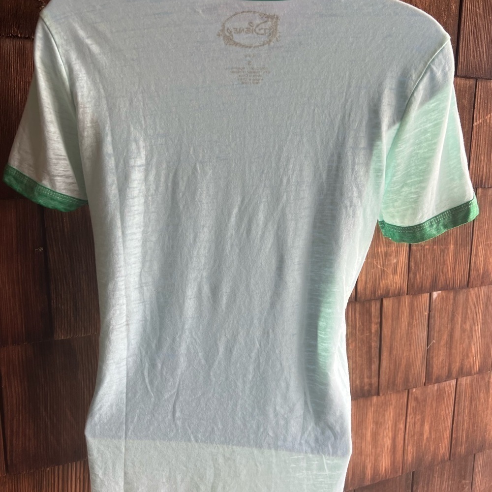 Disney Lion King Hakuna Matata Simba Green Ringer T-shirt::Disneyland Anniversar - Picture 6 of 7